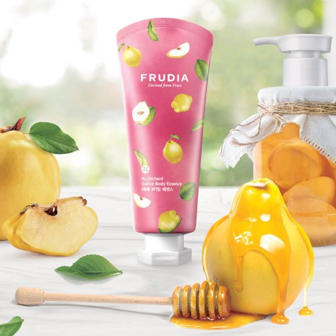 Молочко для тела с экстрактом айвы Frudia My Orchard Quince Body Essence