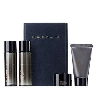 Набор миниатюр мужской увлажняющий The Saem Mineral Homme Black Mini Kit