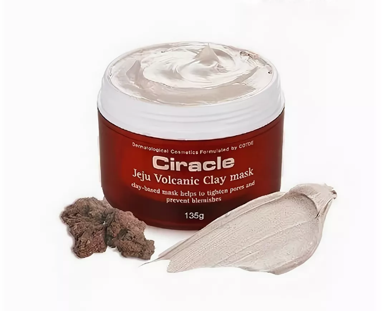 Маска из вулканической глины чеджу Ciracle Jeju Volcanic Clay Mask