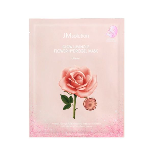 Гидрогелевая маска с экcтрактом дамасской розы JM Solution Glow Luminous Flower Hydro Gel Mask