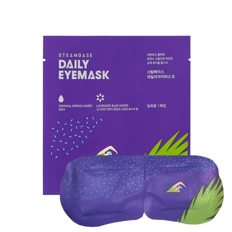 Паровая согревающая маска для глаз Steambase Daily Eye Mask