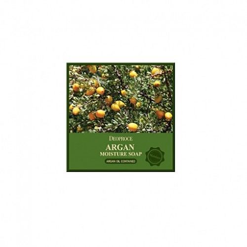 Увлажняющее мыло с маслом арганы DEOPROCE Argan Moisture Soap