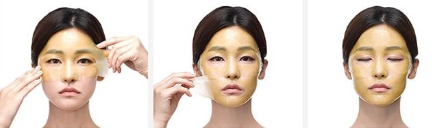 Petitfee Chamomile Lightening Hydrogel Mask2_kimmi.jpg