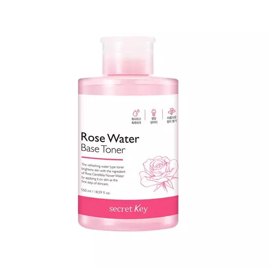 Тонер с розовой водой Secret Key Rose Water Base Toner