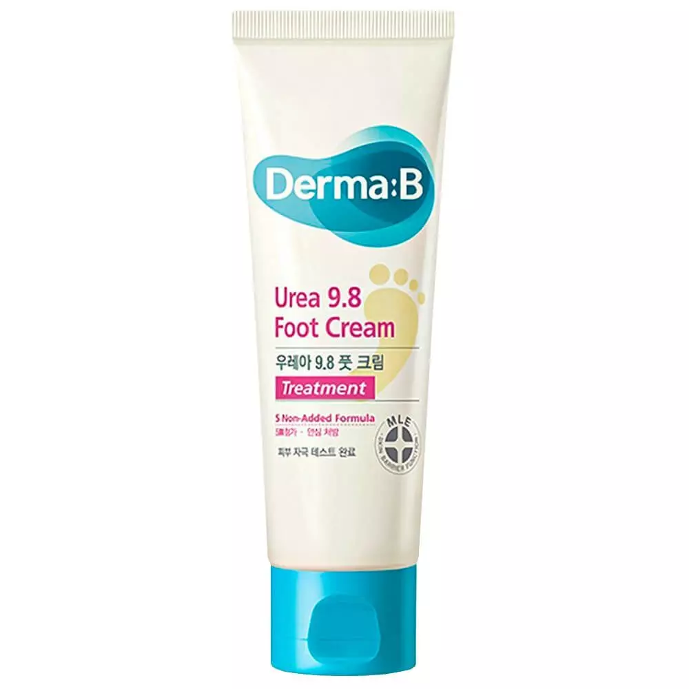 Ламеллярный крем для ног с мочевиной Derma:B Urea 9.8 Foot Cream