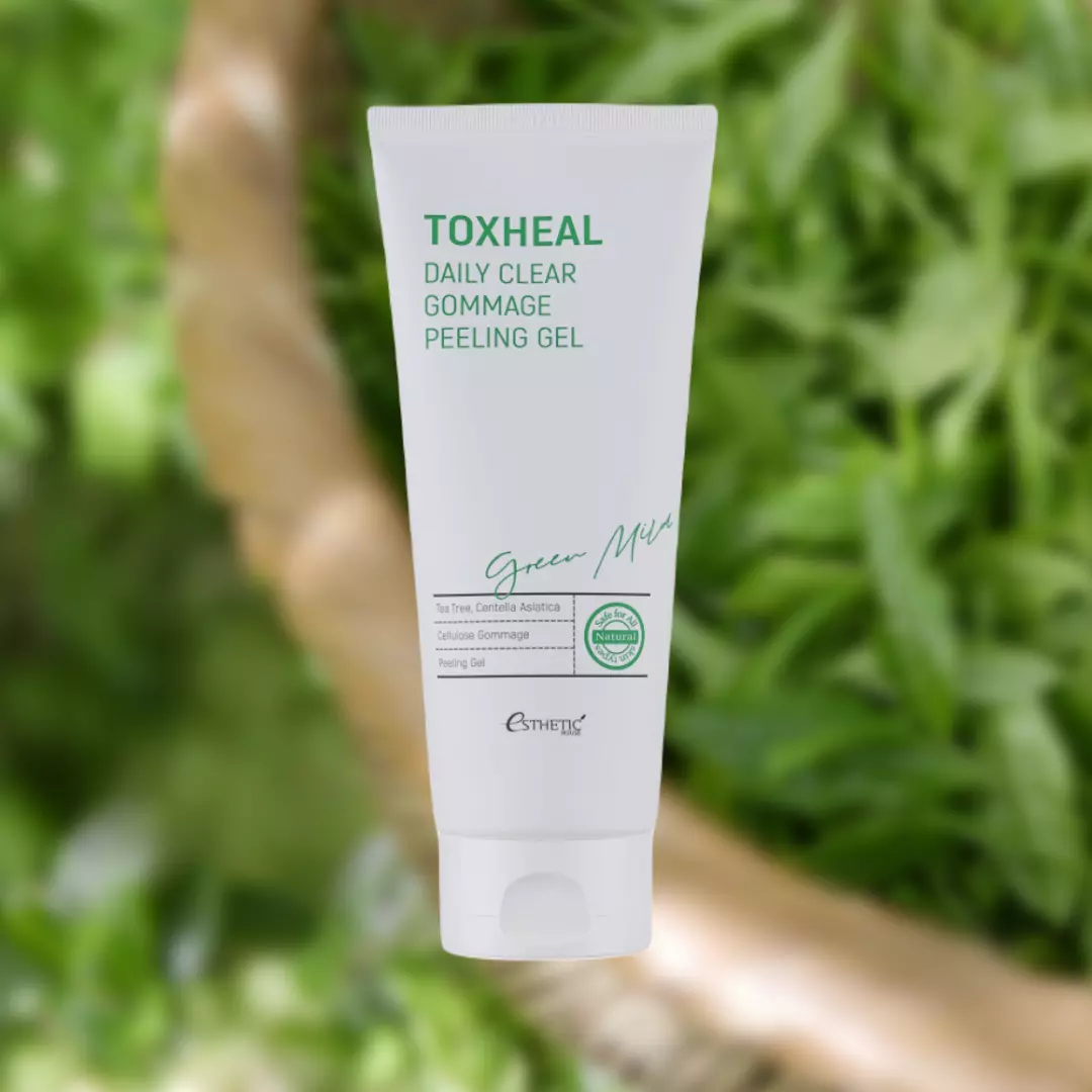 Пилинг-скатка с экстрактом чайного дерева Esthetic House TOXHEAL Daily  Clear Gommage Peeling Gel купить - Новосибирск