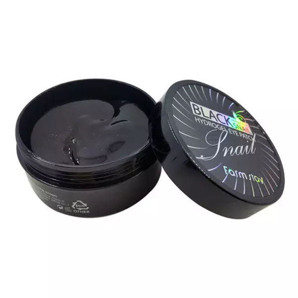 Гидрогелевые патчи для глаз с муцином черной улитки Farmstay Black Snail Hydrogel Eye Patch