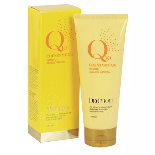 укрепляющий пилинг q10 для лица deoproce coenzyme q10 firming peeling vegetal